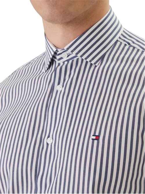 Camicia in popeline a righe Tommy Hilfiger | MW0MW42928C7G